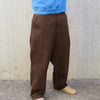 Pantalones relaxed fit con detalles de roturas Rouchy