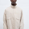 Stuss Plaid Zipper Overshirt