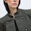 Chaqueta militar entallada verde oliva - Stich