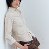 Camisa a rayas con ajuste trasero - Miraela