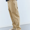 Pantalón recto de vestir en color beige - Carpenter