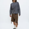 Camiseta Efecto Lavado Gris - Chuck