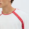 Long-sleeved T-shirt with asymmetrical closure - But