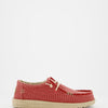 Mocasín Canvas Hey Dude Rosa
