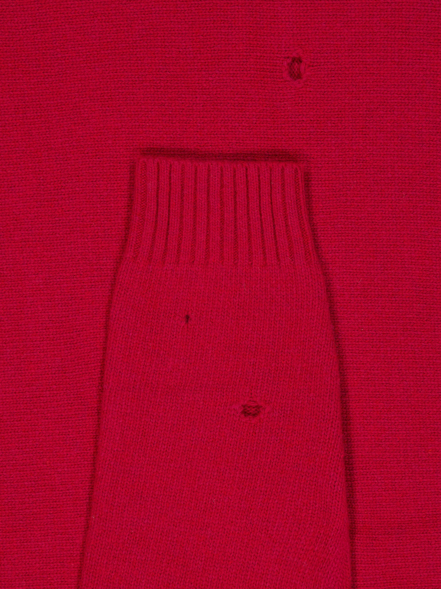 Distressed knit sweater - Helena