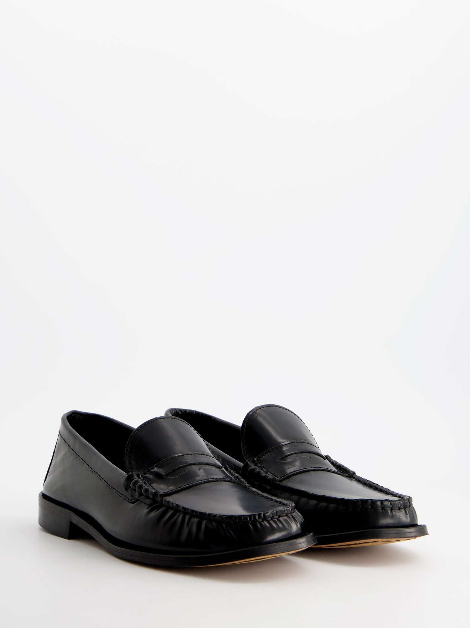 Mocasines de piel negros - ULK Bubby