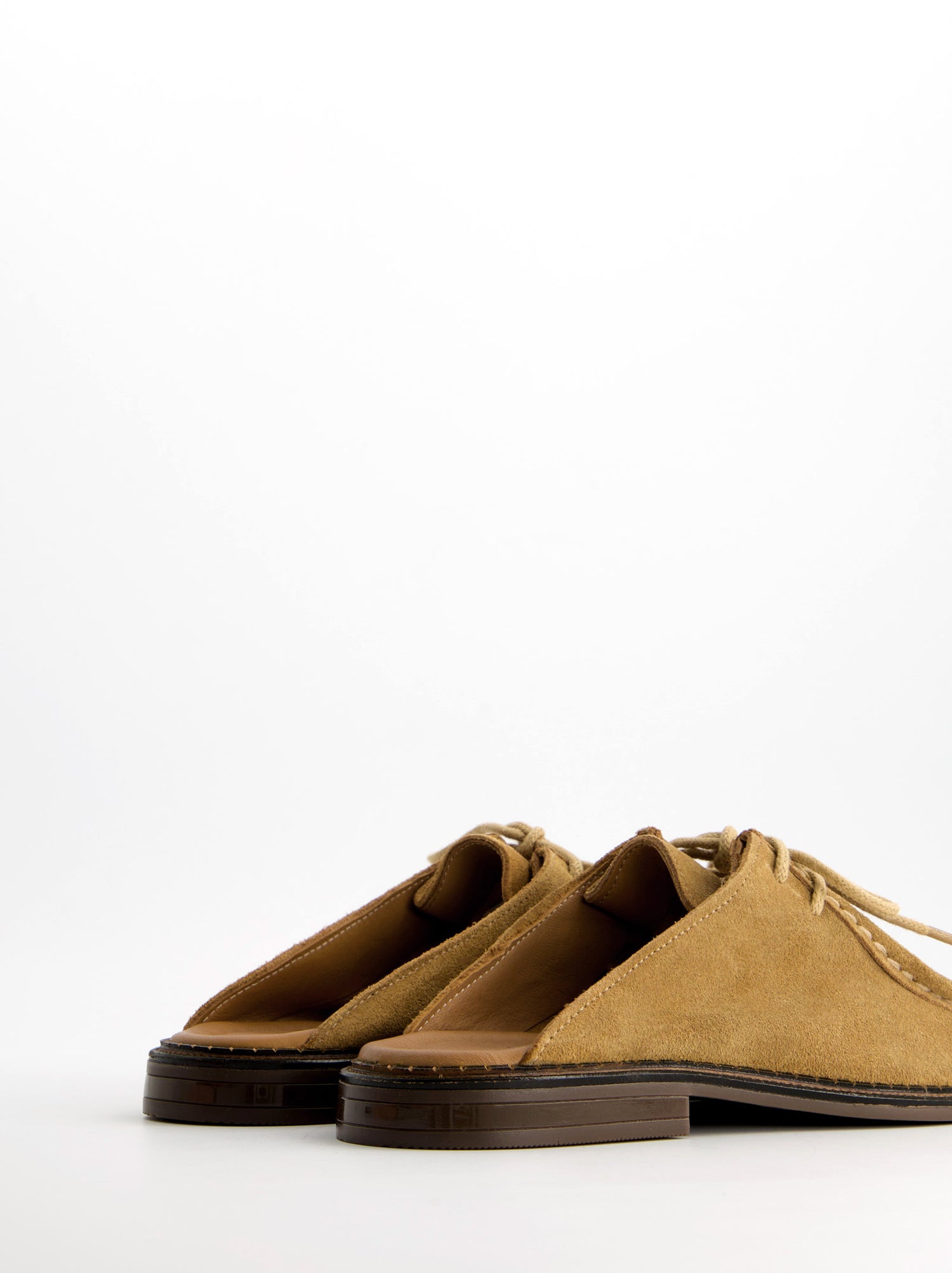 Suede mule loafers - Ray