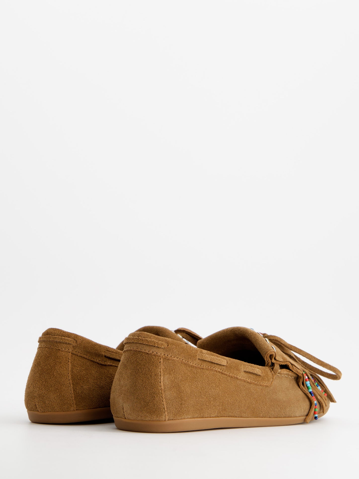 ULK Frisco Fringed Leather Boat Shoes