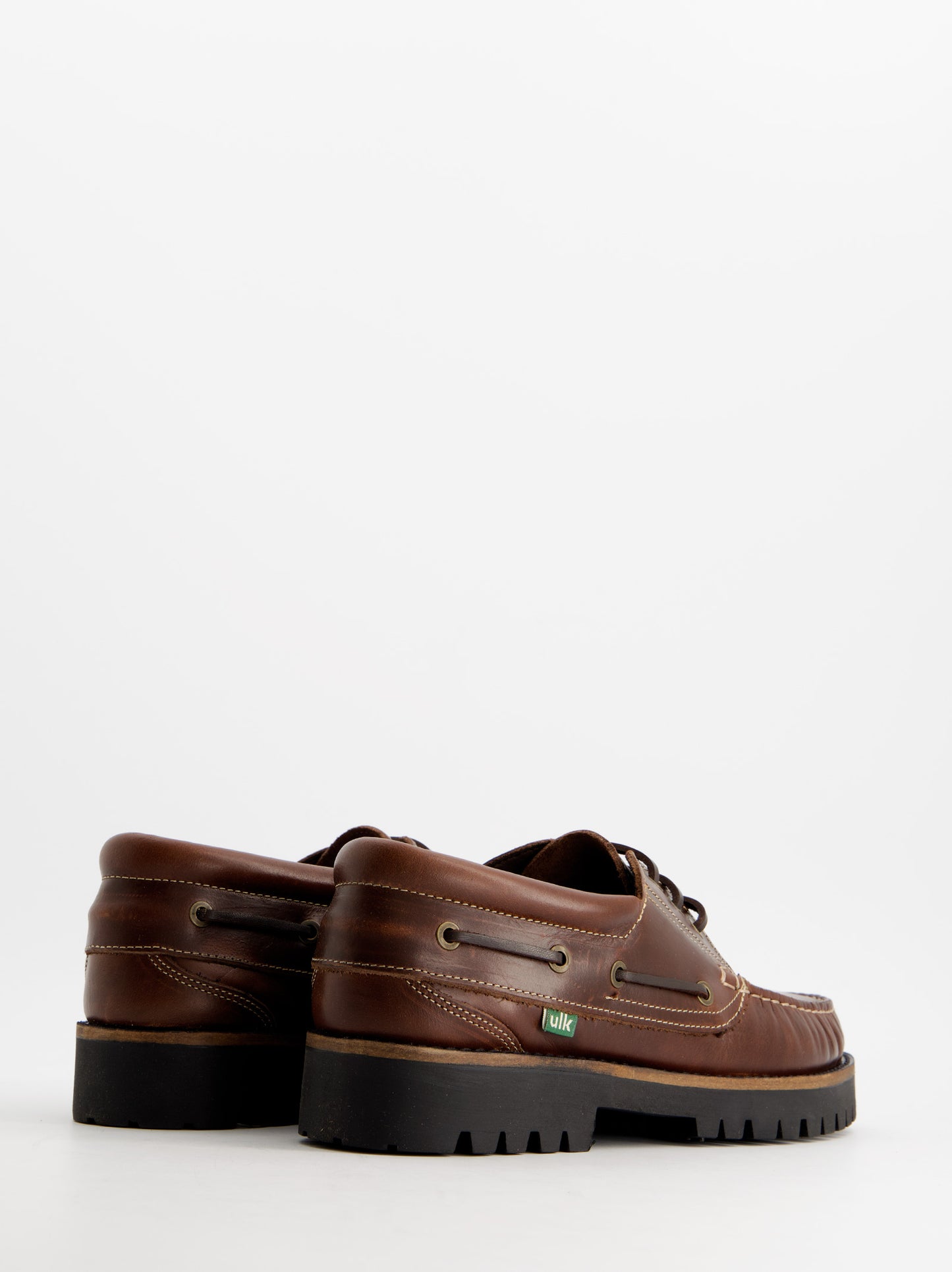 Men's leather boat shoes - ULK Veleta
