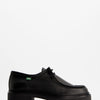 Mocasines negros de piel para mujer - ULK Molly