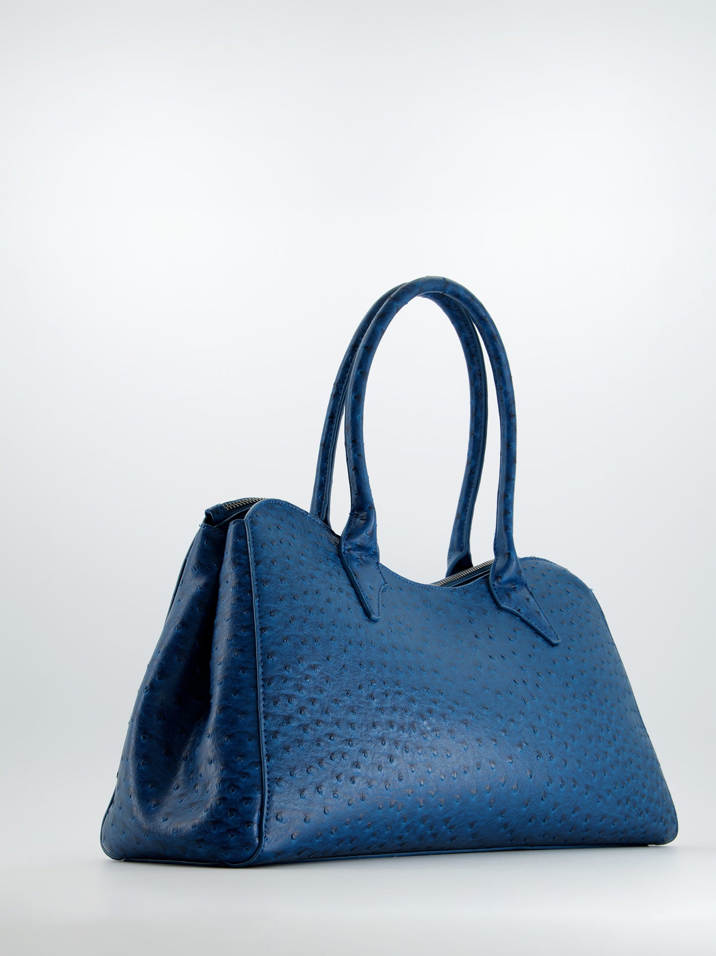 Bolso de piel azul - Nepo