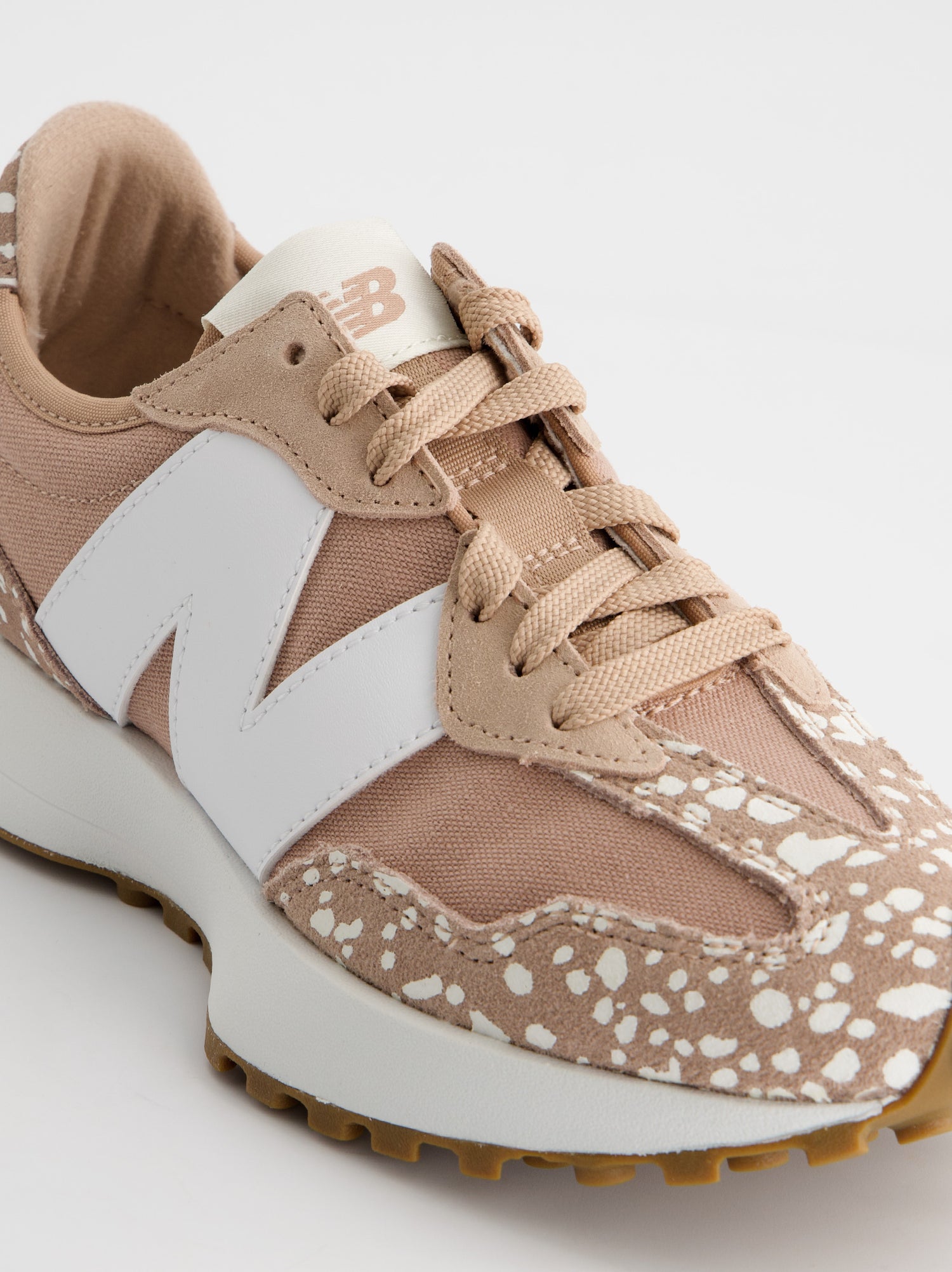 New Balance 327 - Zapatillas deportivas de ante moteadas