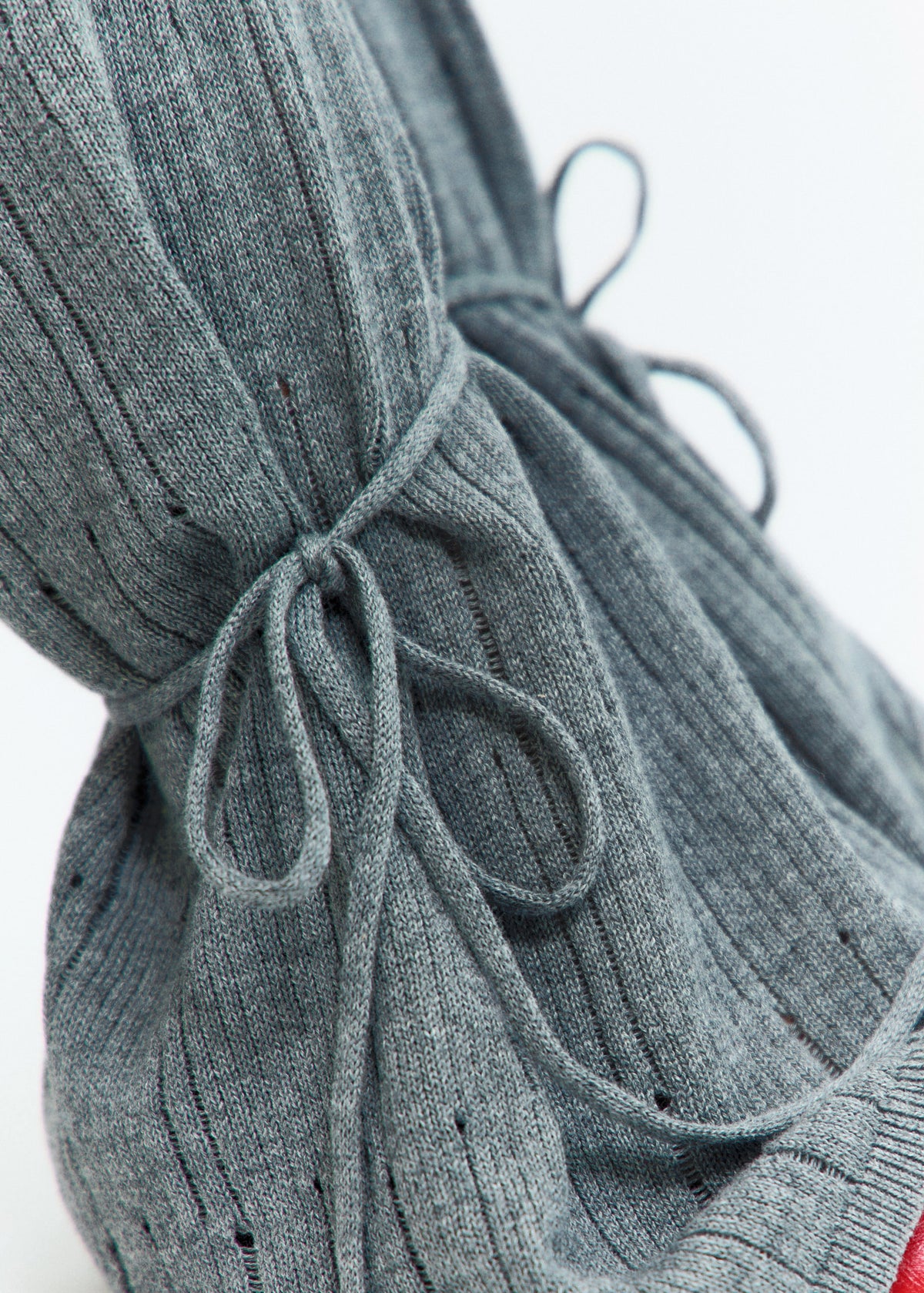 Pantalón canalé gris - Ariel