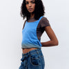 Dip Dye T-Shirt - Next Blue