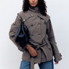 Chaqueta Trench Con Cuello Desmontable - Welli