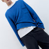 Blue Knit Sweater - Shore