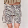 Short estampado efecto serpiente - Lira