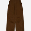Pantalones baggy rectos - Mocha