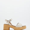 Sandalia De Piel con Plataforma - Kazy