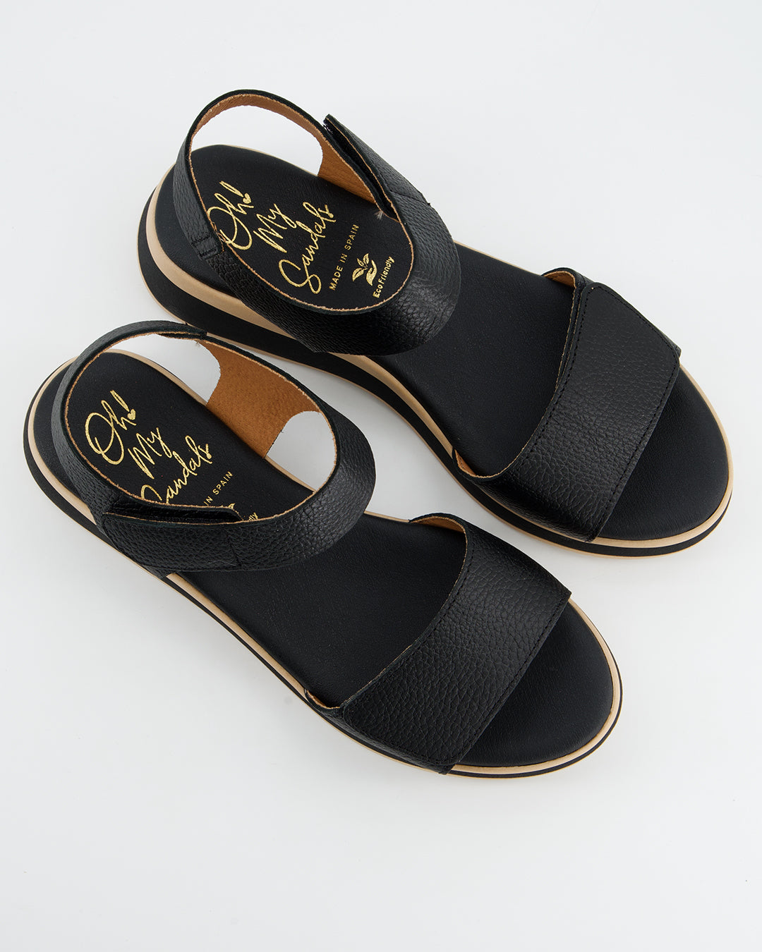 Sandalia de Plataforma Deportiva Azul - Cozy