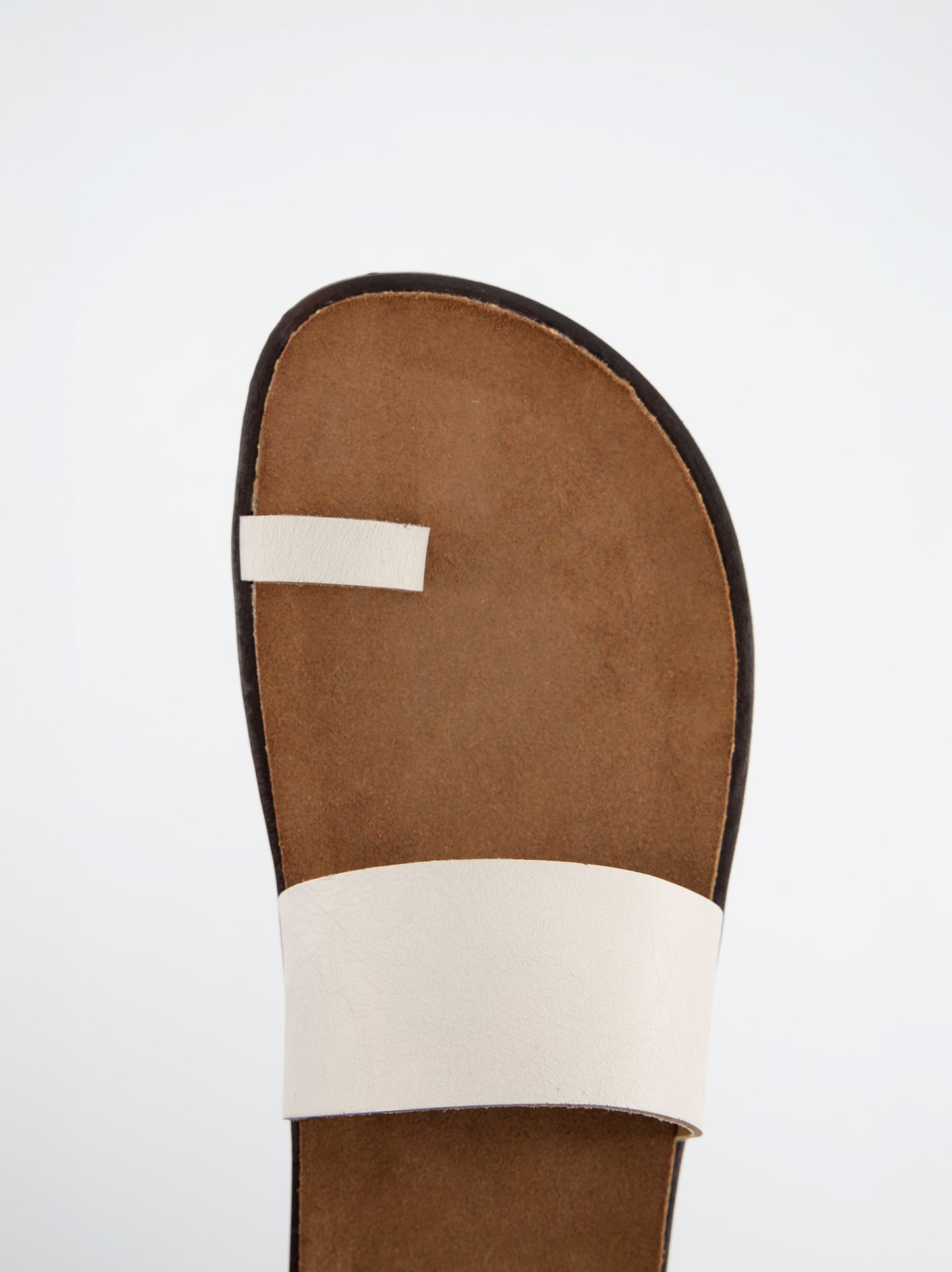 Sandalias De Piel Blancas - Katao