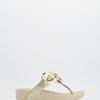 Sandalias Fitflop Lulu De Plataforma Beige