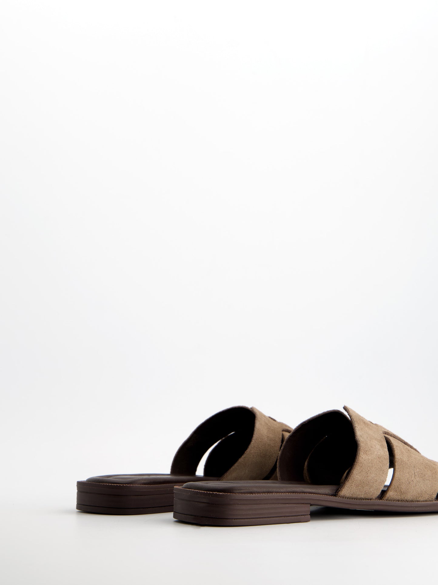 Sandalias de ante y punta cuadrada - Splift