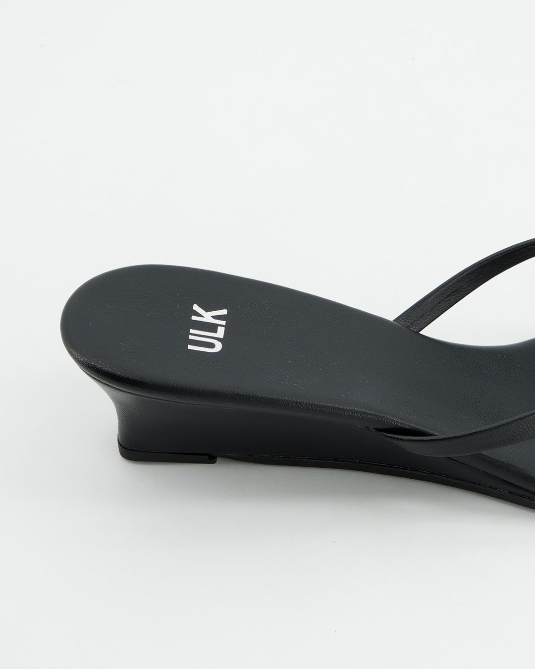 Black wedge sandals - Siete
