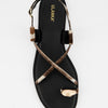 Sandalias planas de piel - Ossy