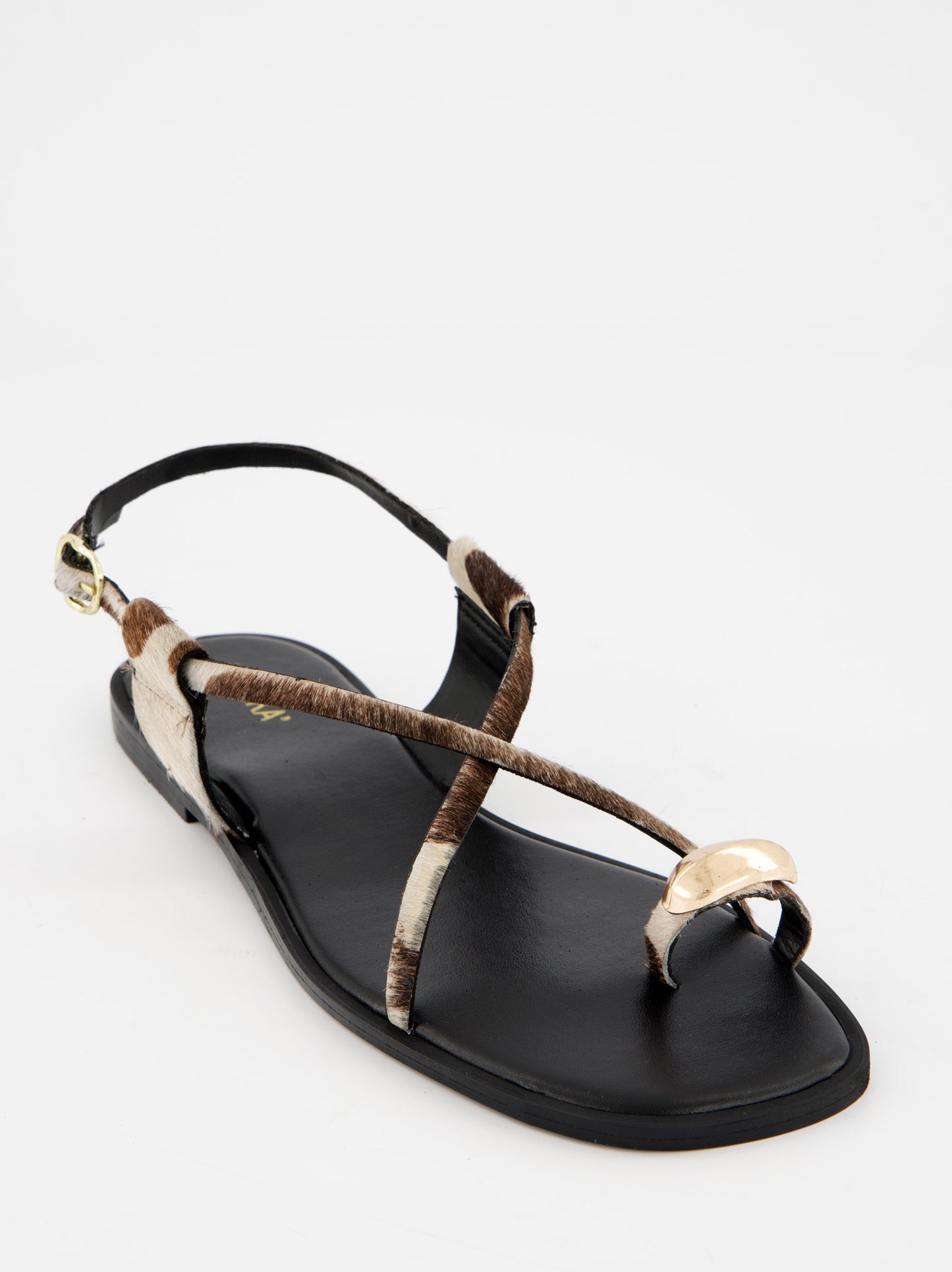 Sandalias planas de piel - Ossy