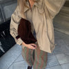 Trench corto con cuello solapa - ULK Kimmy