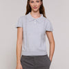 Top punto con cuello polo - ULK Claudine