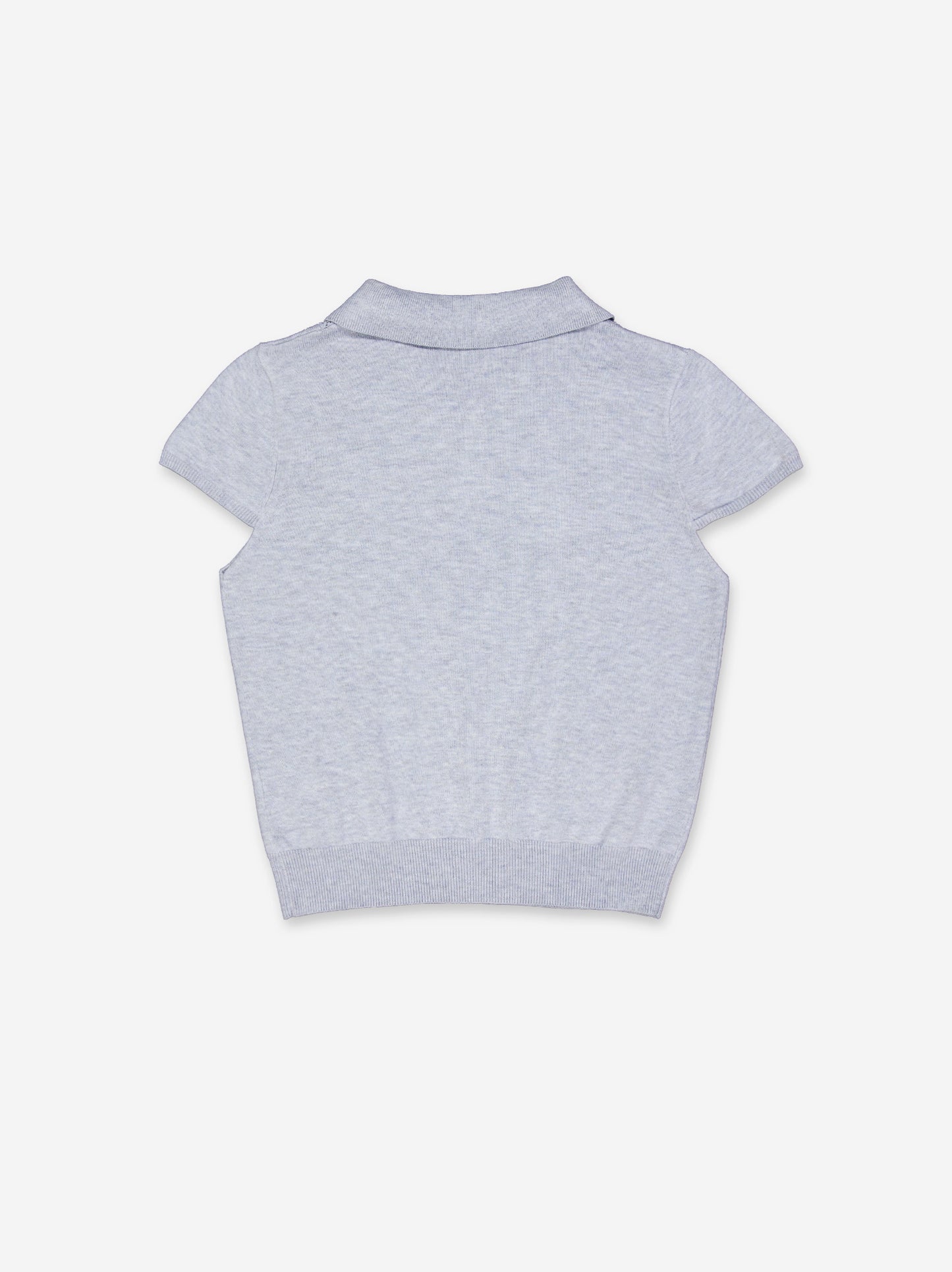 Knitted top with polo neck - ULK Claudine