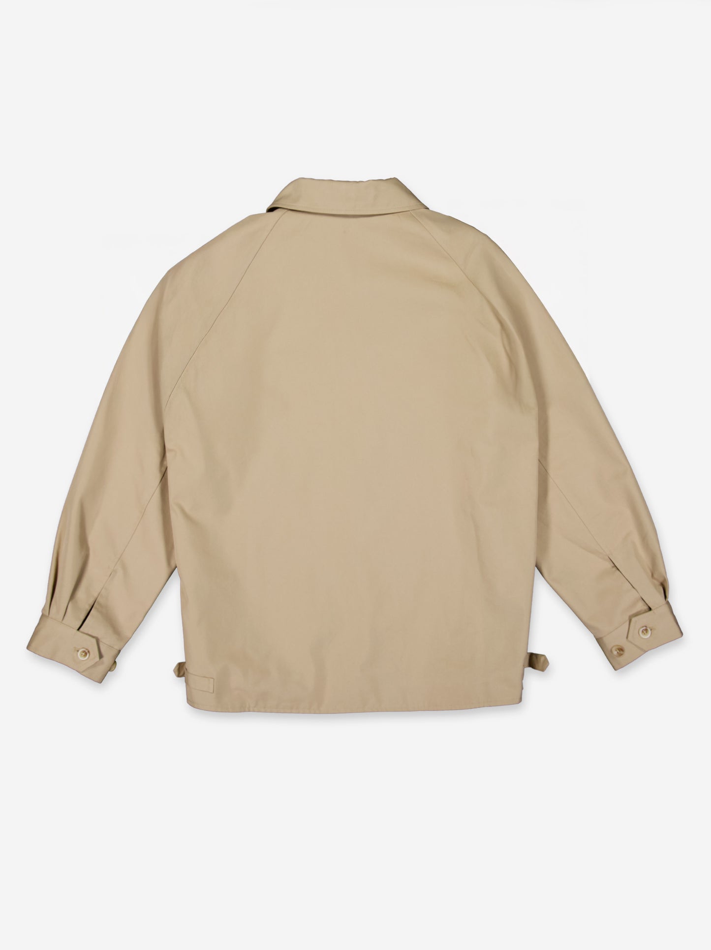 Short trench coat with lapel collar - ULK Kimmy