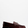 Mocasines de piel burdeos - ULK Qarn