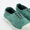 Zapatillas De Lona Efecto Lavado Aguamarina - Natural World