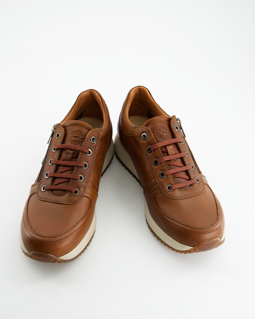 Zapatilla casual de piel marrón - Kangaroos