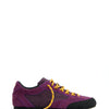 Retro Purple Sneakers with Yellow Laces - Nepal
