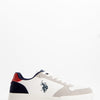 Zapatillas blancas efecto piel - U.S. Polo Assn. Steve