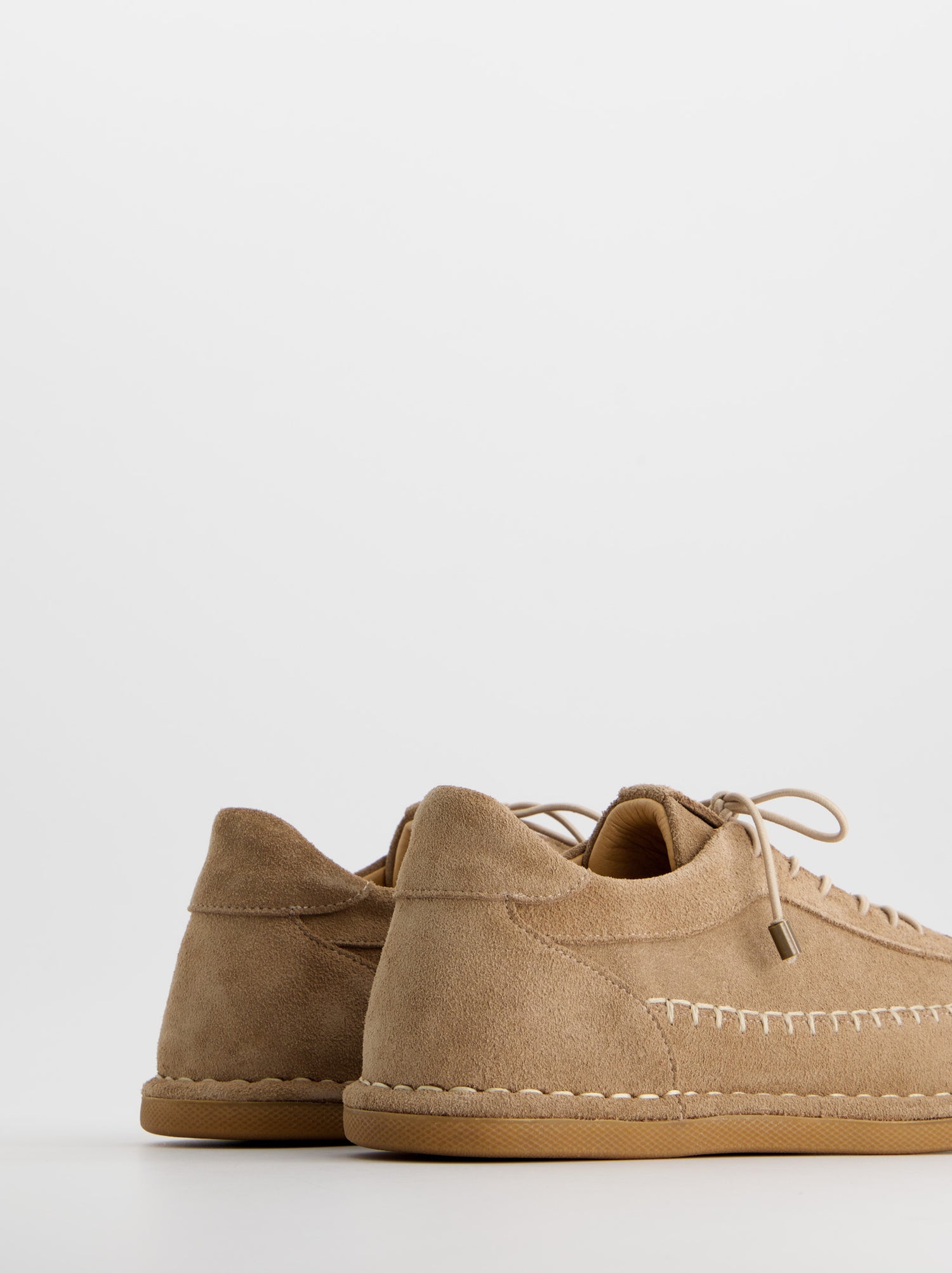 Zapatillas de ante estilo mocasín - 34318