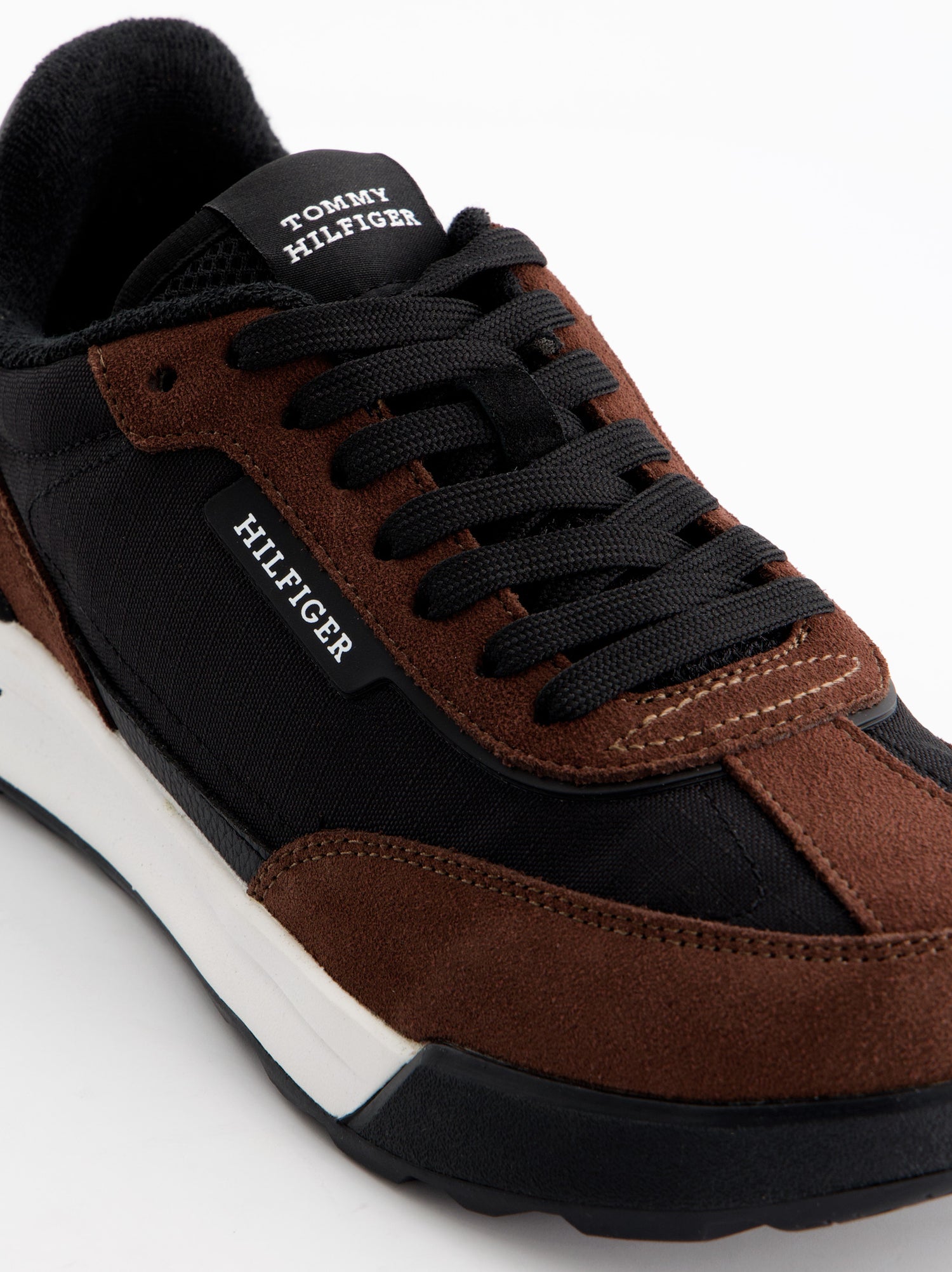 Zapatillas de piel para hombre - Tommy Hilfiger Retro Runner