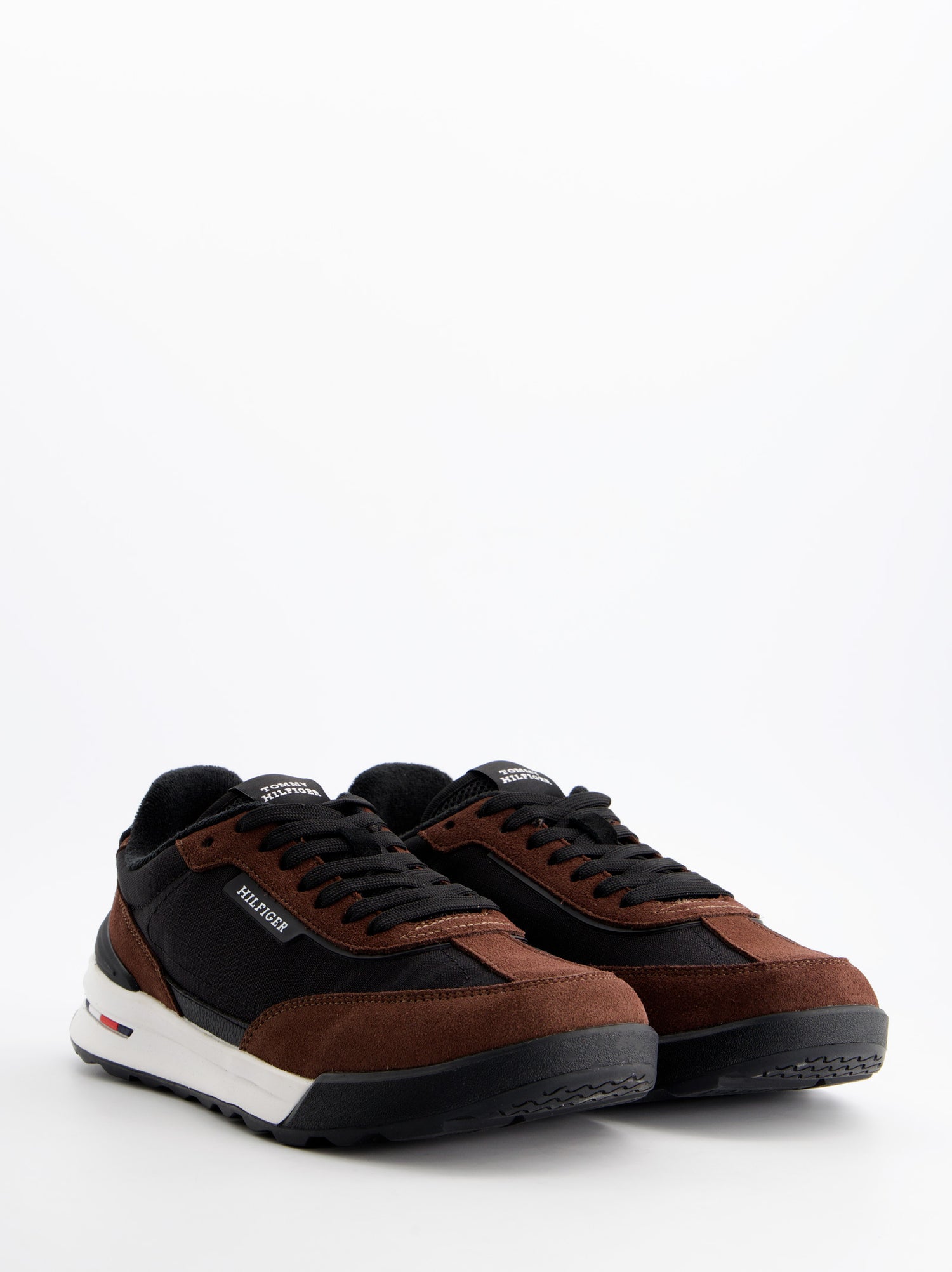 Zapatillas de piel para hombre - Tommy Hilfiger Retro Runner