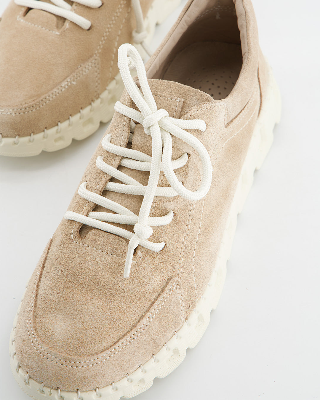 Zapato Casual de Serraje Con Cordones - Kenko