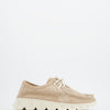 Zapato casual de serraje con cordones - Suede