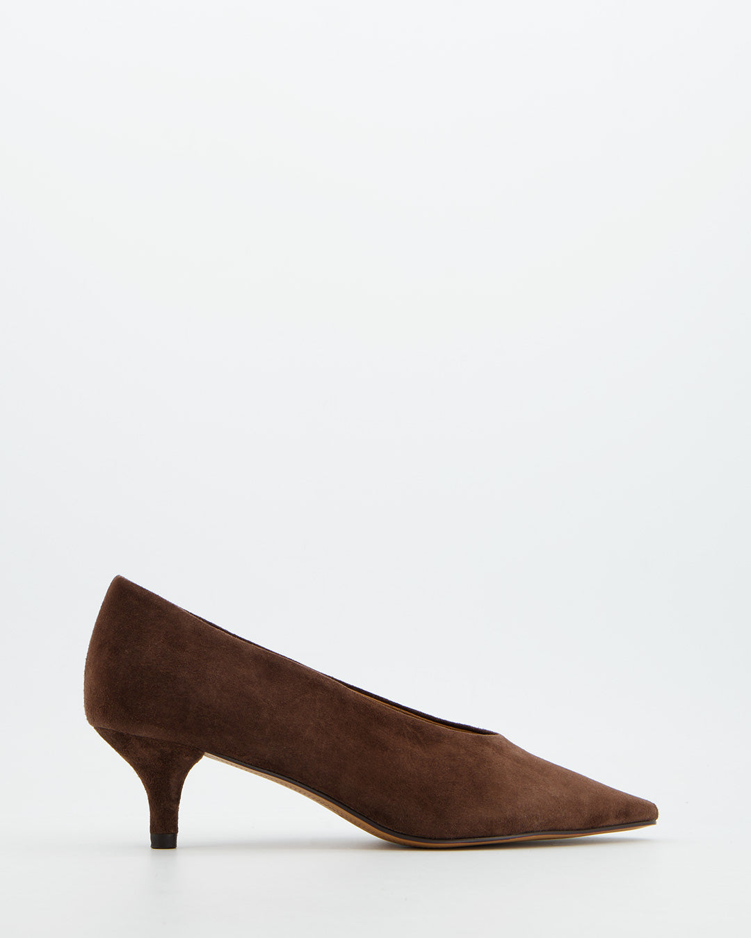 Zapatos de Salón de ante marrón - Salen