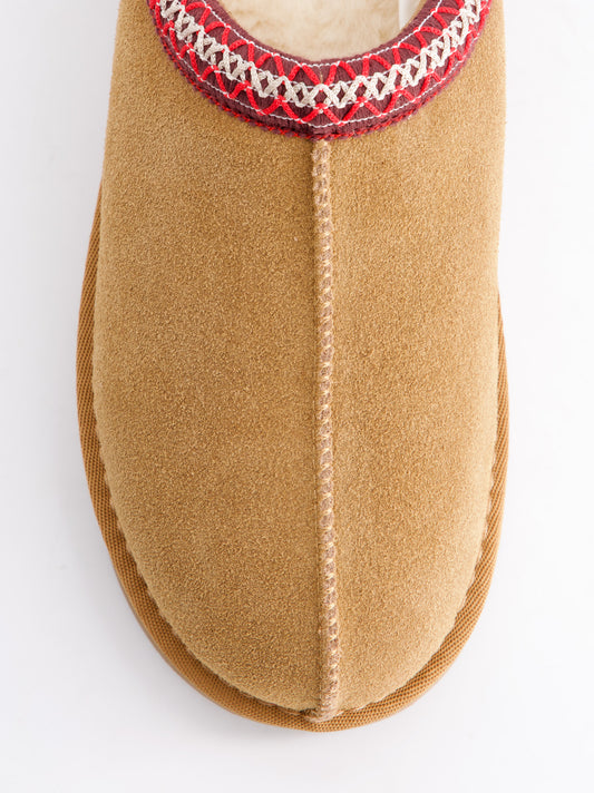 Suede clogs with inner lining - Yoki