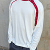 Long-sleeved T-shirt with asymmetrical closure - But