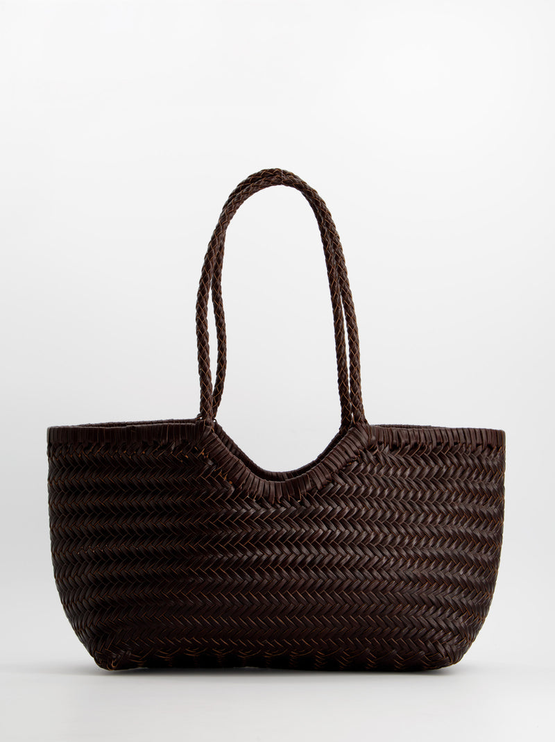 Bolso shopper de piel trenzada - Romi Ulanka