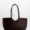 Bolso shopper de piel trenzada - Romi
