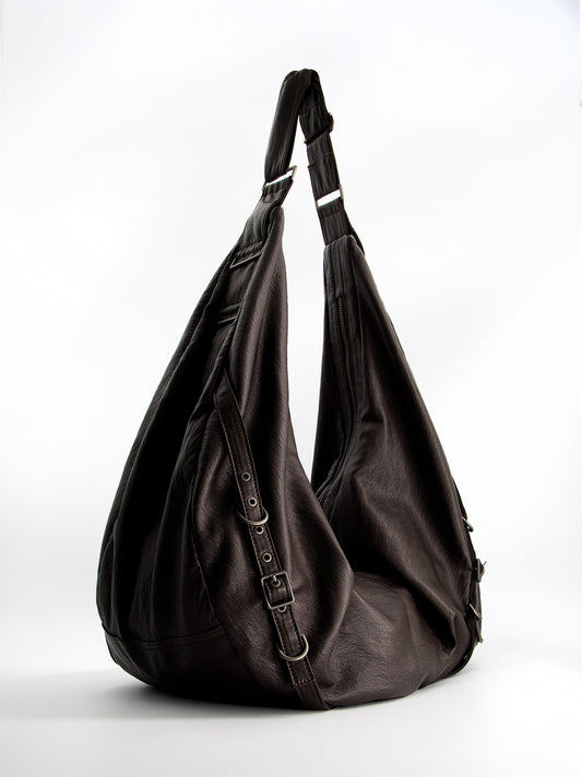Bolso hobo de hombro efecto piel - Pituca